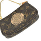 LOUIS VUITTON Handbag M60153 Monogram canvas Brown Monogram Mini Pochette Accessoires T&B Women Used Authentic