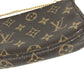 LOUIS VUITTON Handbag M60153 Monogram canvas Brown Monogram Mini Pochette Accessoires T&B Women Used Authentic