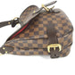 LOUIS VUITTON Shoulder Bag N51200 Damier canvas Brown Damier Highbury Women Used Authentic