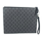 GUCCI Clutch bag 547084 GG Supreme canvas, leather black GG Supreme BESTIARY unisex(Unisex) Used Authentic