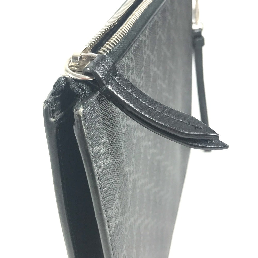 GUCCI Clutch bag 547084 GG Supreme canvas, leather black GG Supreme BESTIARY unisex(Unisex) Used Authentic