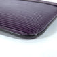 LOUIS VUITTON Coin case M6660K Epi Leather purple Epi Pochette Cle NM