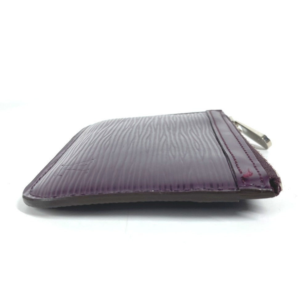 LOUIS VUITTON Coin case M6660K Epi Leather purple Epi Pochette Cle NM