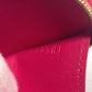 LOUIS VUITTON Coin case M93657 Monogram Vernis Canvas pink Monogram Vernis Porto Monet Coeur