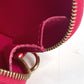 LOUIS VUITTON Coin case M93657 Monogram Vernis Canvas pink Monogram Vernis Porto Monet Coeur