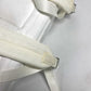 PRADA Backpack 1BZ07 Nylon white logo bicolor signeau print unisex(Unisex) Used Authentic