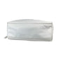 PRADA Backpack 1BZ07 Nylon white logo bicolor signeau print unisex(Unisex) Used Authentic