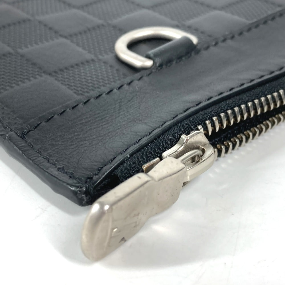 LOUIS VUITTON Clutch bag N60112 Damier Anfini Leather black Damier Anfini Pochette Discovery