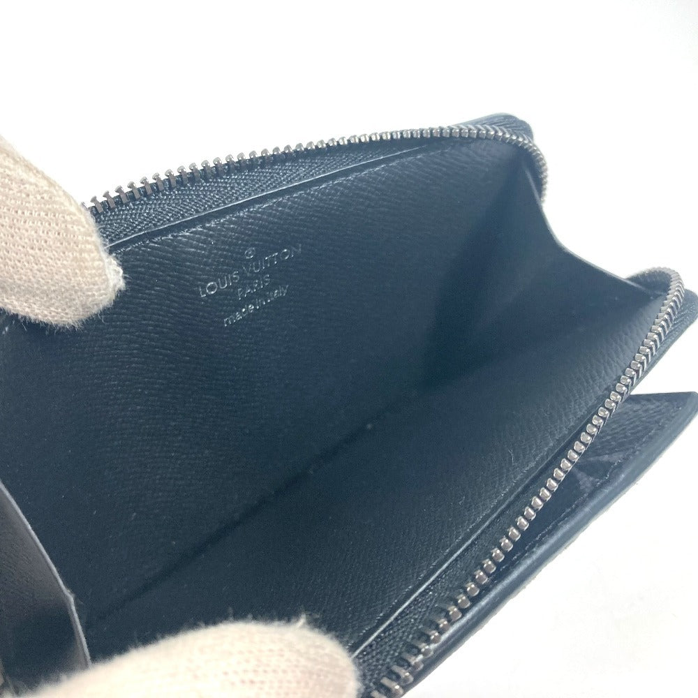 LOUIS VUITTON Folded wallet M81568 Monogram Eclipse Canvas black Monogram Eclipse hybrid wallet unisex(Unisex) Used Authentic