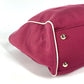GUCCI Shoulder Bag 264216 Leather/nylon jacquard pink GG charm logo Women Used Authentic