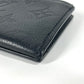 LOUIS VUITTON Coin case M82245 leather black Monogram shadow compact coin card holder mens(Unisex) Used Authentic