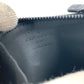 LOUIS VUITTON Coin case M82245 leather black Monogram shadow compact coin card holder mens(Unisex) Used Authentic