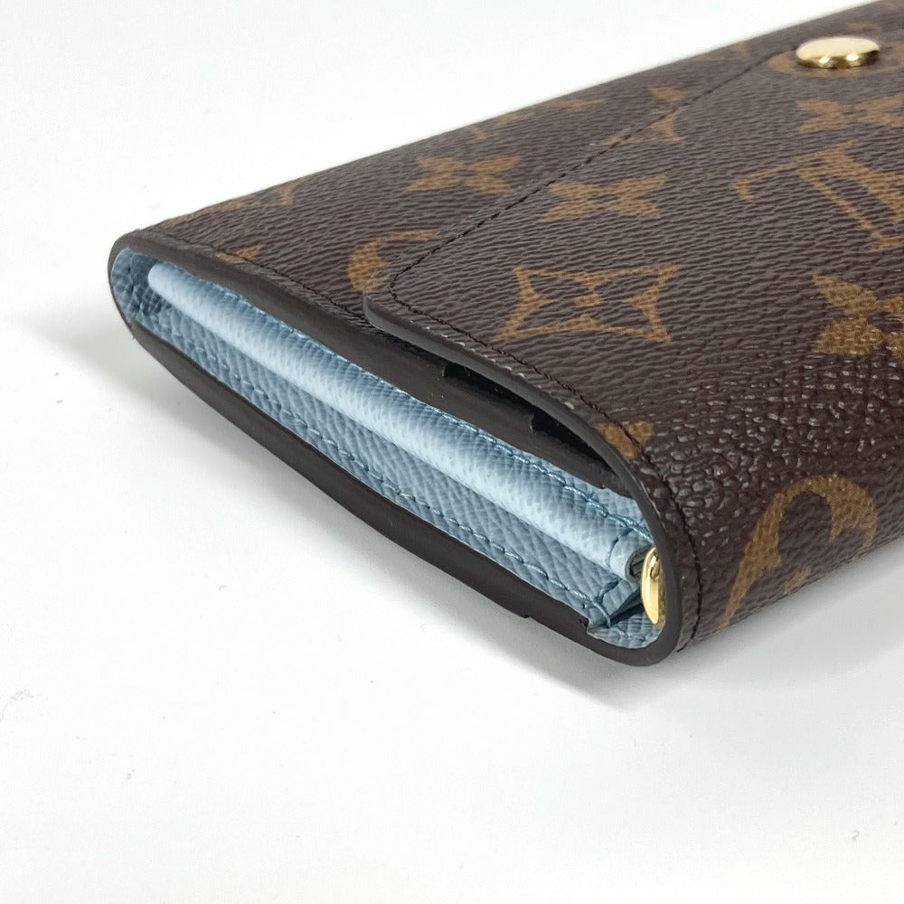 LOUIS VUITTON Long Wallet Purse M83580 Monogram canvas Brown Monogram Portefeuille�ESarah NM Women(Unisex) Used Authentic