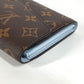 LOUIS VUITTON Long Wallet Purse M83580 Monogram canvas Brown Monogram Portefeuille�ESarah NM Women(Unisex) Used Authentic