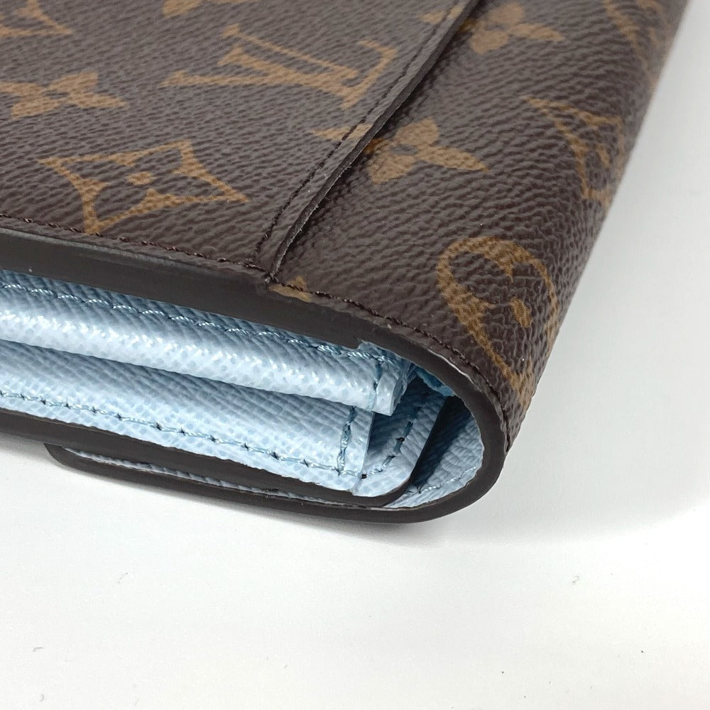 LOUIS VUITTON Long Wallet Purse M83580 Monogram canvas Brown Monogram Portefeuille�ESarah NM Women(Unisex) Used Authentic