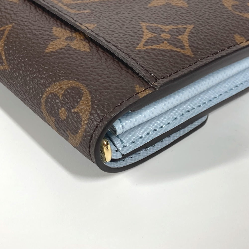 LOUIS VUITTON Long Wallet Purse M83580 Monogram canvas Brown Monogram Portefeuille�ESarah NM Women(Unisex) Used Authentic