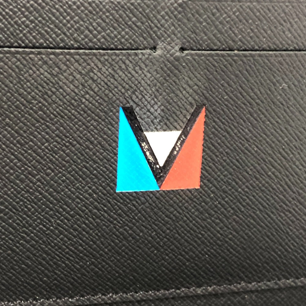 LOUIS VUITTON Long Wallet Purse M62643 Epi Leather black Epi Zippy Organizer NM mens Used Authentic