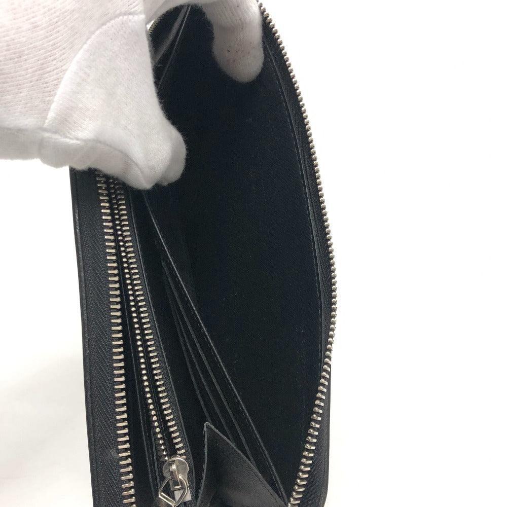 LOUIS VUITTON Long Wallet Purse M62643 Epi Leather black Epi Zippy Organizer NM mens Used Authentic