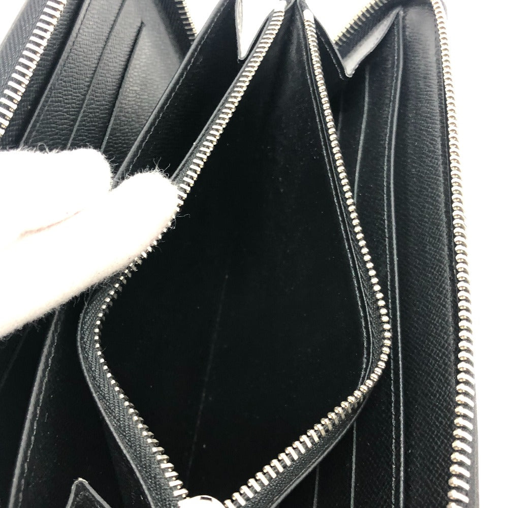LOUIS VUITTON Long Wallet Purse M62643 Epi Leather black Epi Zippy Organizer NM mens Used Authentic
