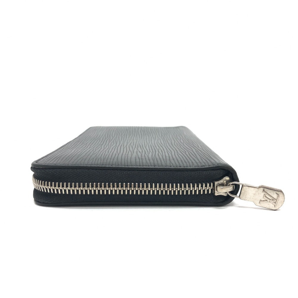 LOUIS VUITTON Long Wallet Purse M62643 Epi Leather black Epi Zippy Organizer NM mens Used Authentic
