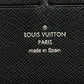 LOUIS VUITTON Long Wallet Purse M62643 Epi Leather black Epi Zippy Organizer NM mens Used Authentic
