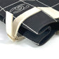CHANEL Shoulder Bag canvas black CC COCO Mark Bicolor Women Used Authentic