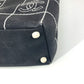 CHANEL Shoulder Bag canvas black CC COCO Mark Bicolor Women Used Authentic