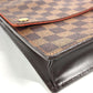 LOUIS VUITTON Shoulder Bag N45271 Damier canvas Brown Damier Portello unisex(Unisex) Used Authentic
