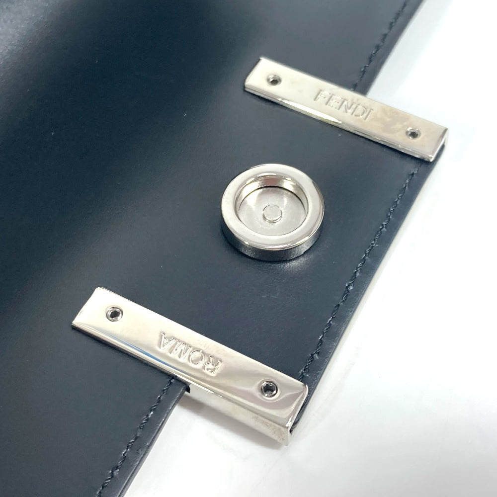 FENDI Handbag 7AS142 leather black Marc Jacobs collaboration Baguette Phone Pouch