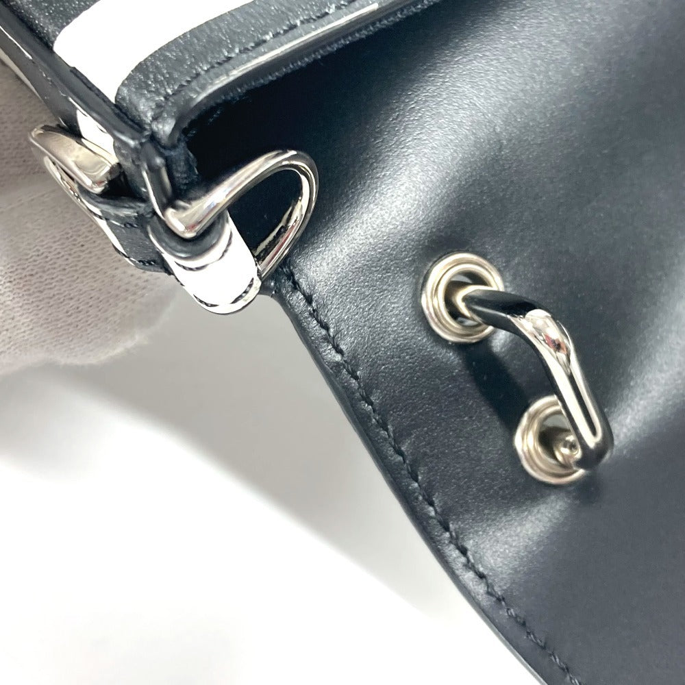 FENDI Handbag 7AS142 leather black Marc Jacobs collaboration Baguette Phone Pouch