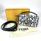 FENDI Handbag 7AS142 leather black Marc Jacobs collaboration Baguette Phone Pouch