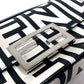 FENDI Handbag 7AS142 leather black Marc Jacobs collaboration Baguette Phone Pouch