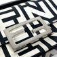 FENDI Handbag 7AS142 leather black Marc Jacobs collaboration Baguette Phone Pouch