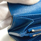 LOUIS VUITTON Long Wallet Purse M60528 Epi Leather blue Epi Portefeuille Sara