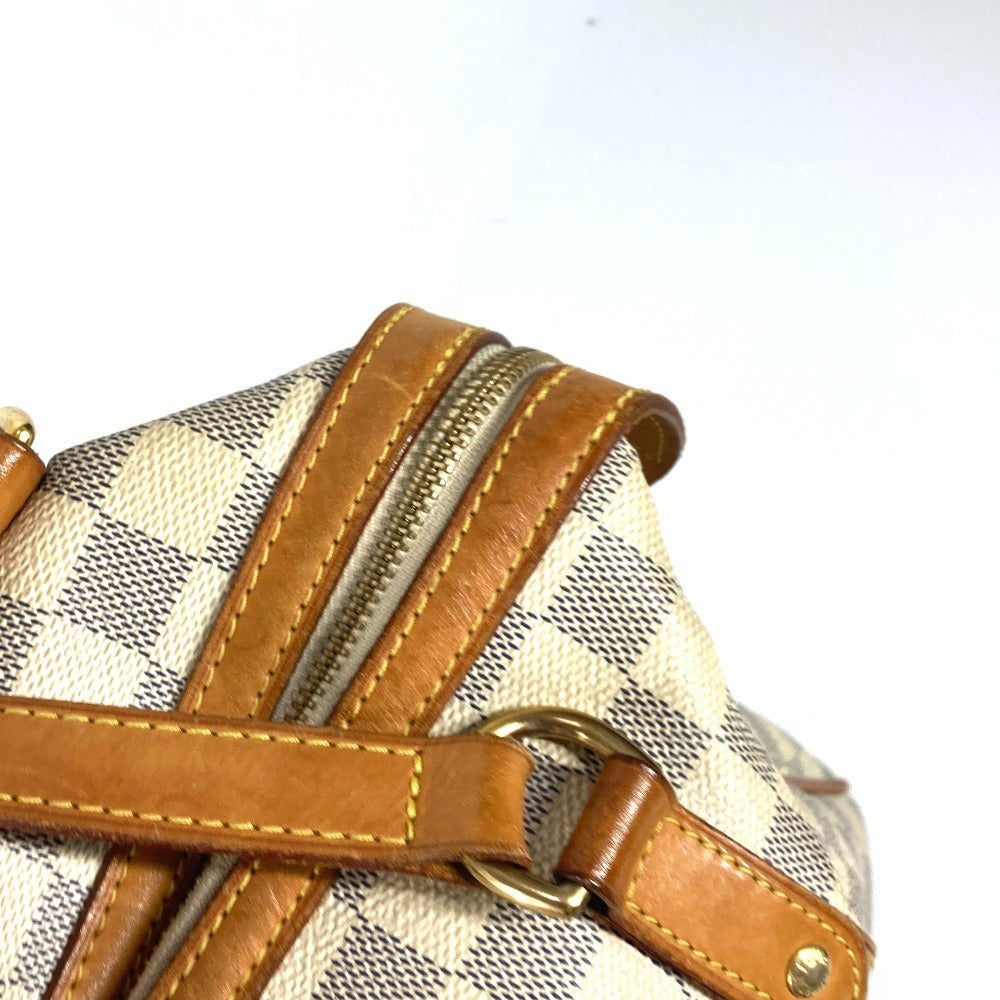 LOUIS VUITTON Shoulder Bag N42220 Damier Azur Canvas white Damier Azur Stresa PM Women Used Authentic