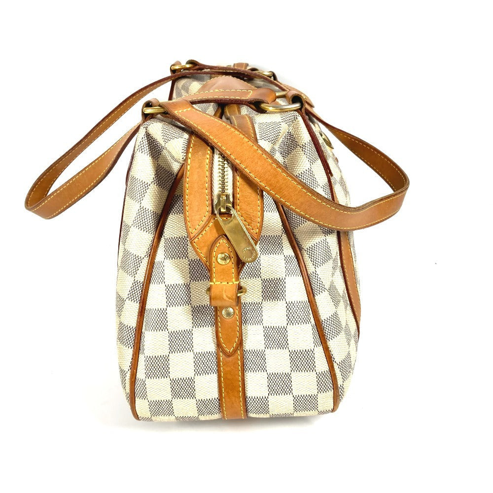 LOUIS VUITTON Shoulder Bag N42220 Damier Azur Canvas white Damier Azur Stresa PM Women Used Authentic