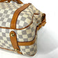 LOUIS VUITTON Shoulder Bag N42220 Damier Azur Canvas white Damier Azur Stresa PM Women Used Authentic