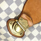LOUIS VUITTON Shoulder Bag N42220 Damier Azur Canvas white Damier Azur Stresa PM Women Used Authentic