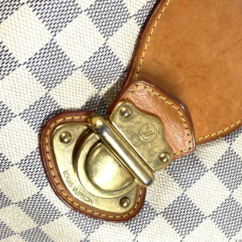 LOUIS VUITTON Shoulder Bag N42220 Damier Azur Canvas white Damier Azur Stresa PM Women Used Authentic