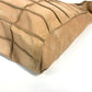 CHANEL Shoulder Bag leather beige vintage Chocolate bar Women Used Authentic