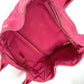 PRADA Tote Bag 1BG642 canvas pink Canapa logo M Women Used Authentic