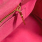PRADA Tote Bag 1BG642 canvas pink Canapa logo M Women Used Authentic