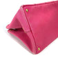 PRADA Tote Bag 1BG642 canvas pink Canapa logo M Women Used Authentic