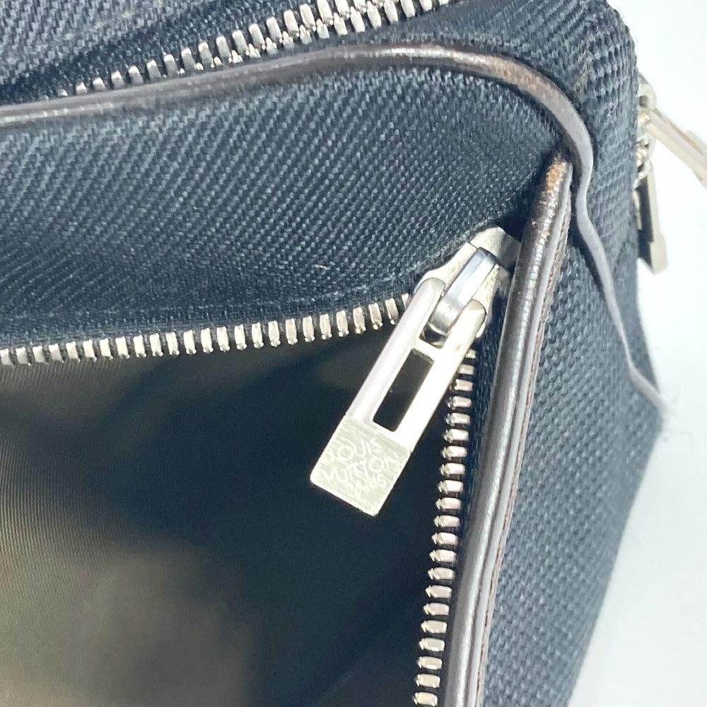 LOUIS VUITTON Sling bag M93620 Damier Jean Canvas black Damier Jean Acrobat unisex(Unisex) Used Authentic