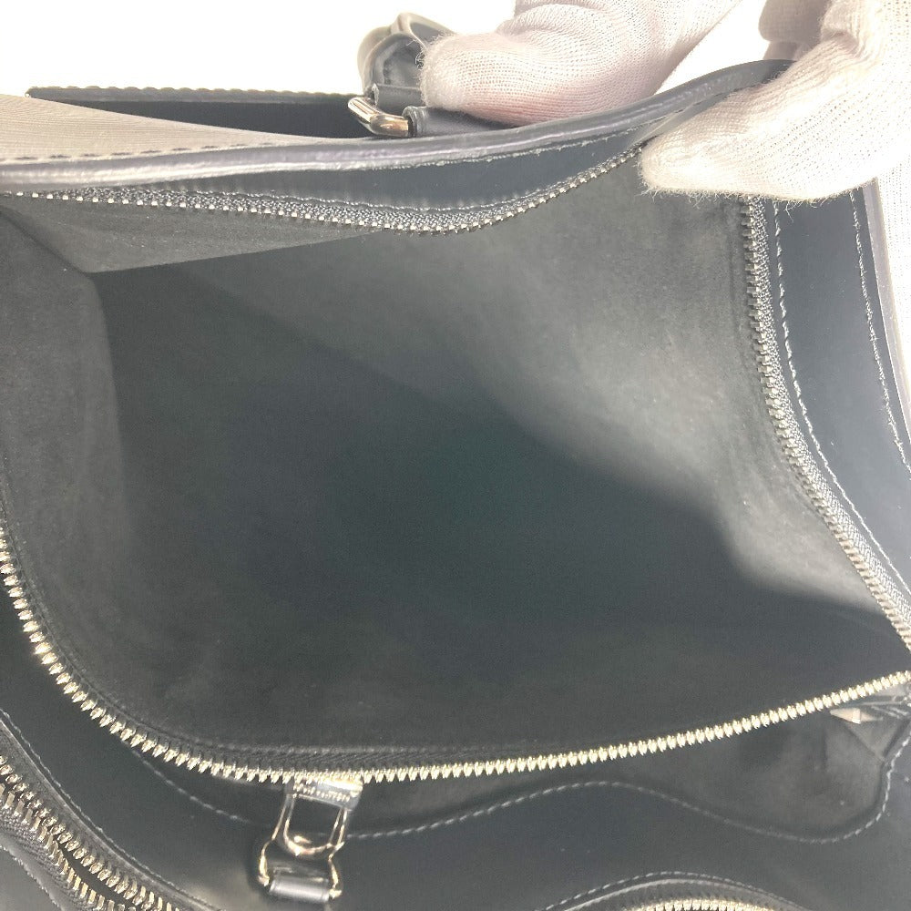 LOUIS VUITTON Business bag M58847 Epi Leather black Epi Brooks Tote mens Used Authentic