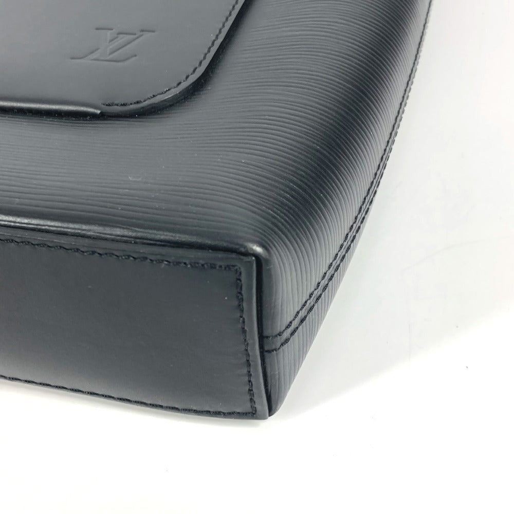 LOUIS VUITTON Business bag M58847 Epi Leather black Epi Brooks Tote mens Used Authentic