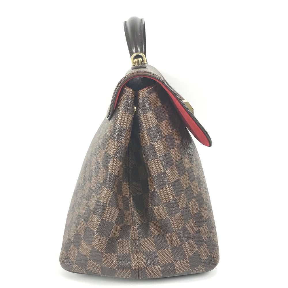 LOUIS VUITTON Handbag N41168 Damier canvas Brown Damier Bergamo MM Women Used Authentic