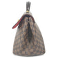 LOUIS VUITTON Handbag N41168 Damier canvas Brown Damier Bergamo MM Women Used Authentic