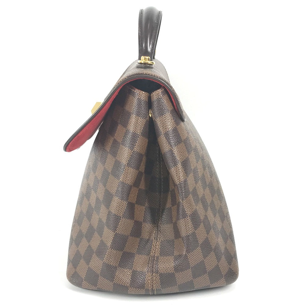 LOUIS VUITTON Handbag N41168 Damier canvas Brown Damier Bergamo MM Women Used Authentic
