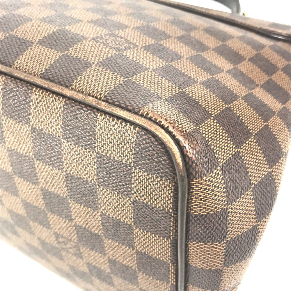 LOUIS VUITTON Handbag N41168 Damier canvas Brown Damier Bergamo MM Women Used Authentic